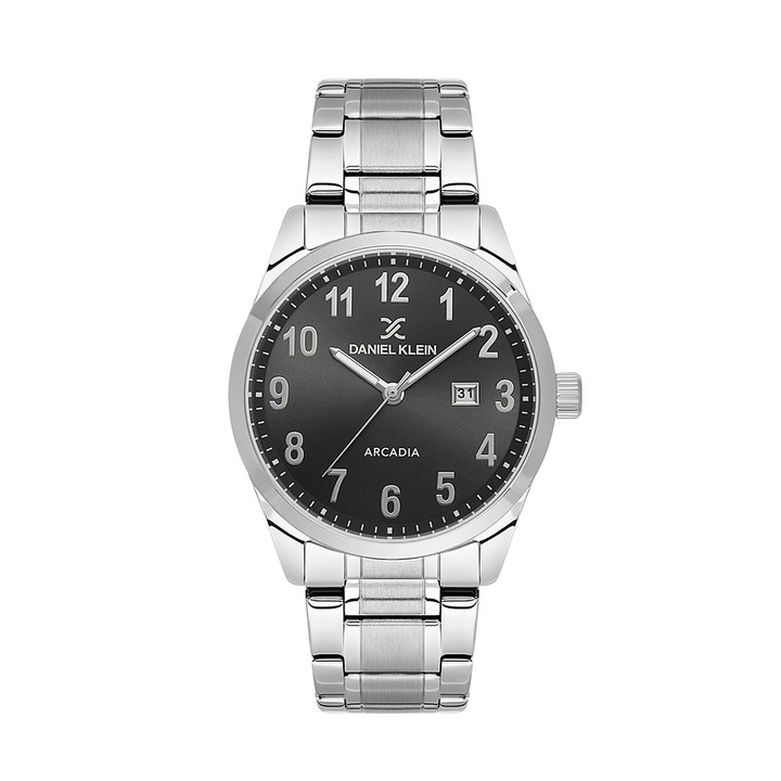 Ceas Arcadia Daniel Klein pentru barbati, Argintiu