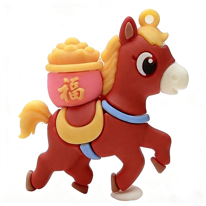 Breloc cu ponei norocos - Livrare aleatorie - Pandantiv cu talisman norocos (XM 5)