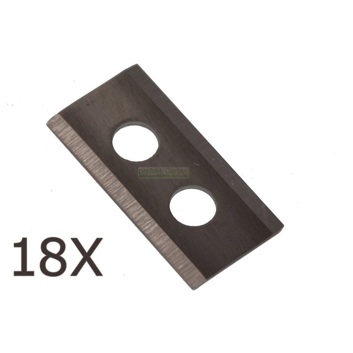 Lama din otel inoxidabil perfektGarten 18x3, 6cm pentru robotul de tuns iarba