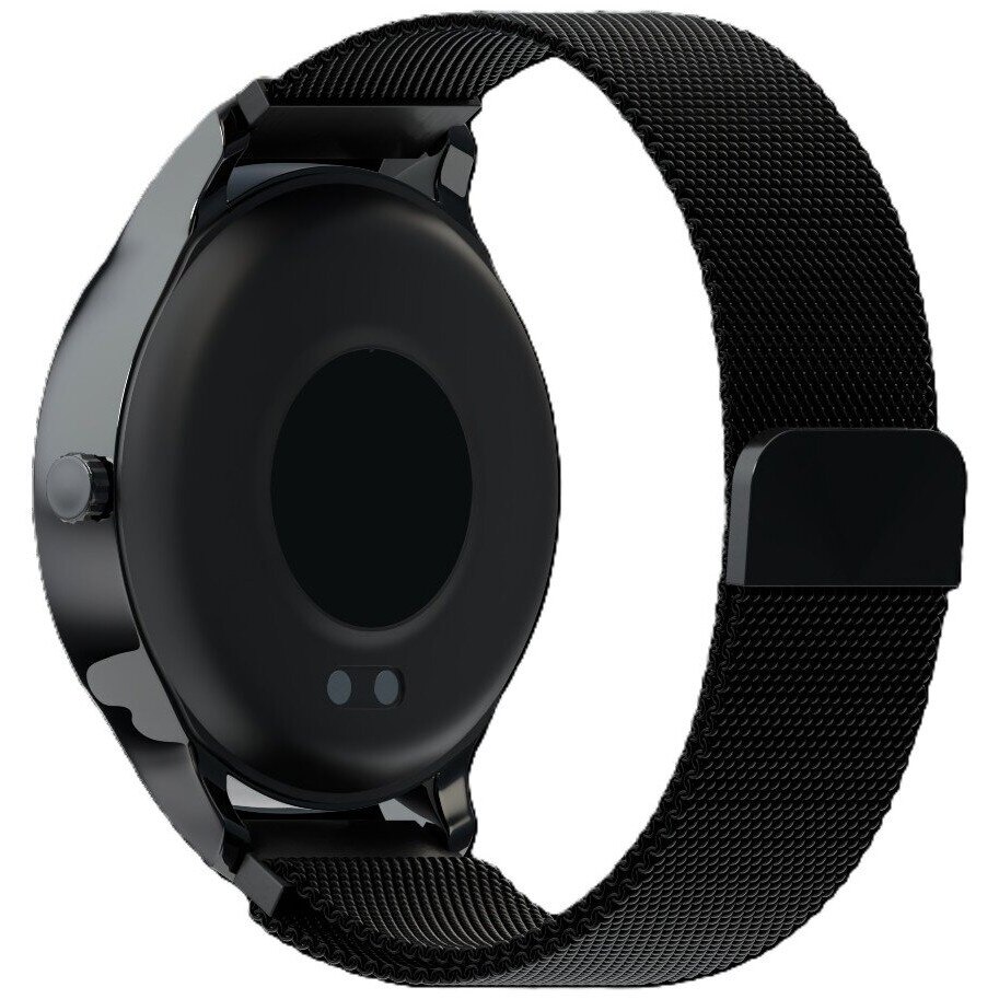 Set smartwatch Forever Forevive 3 SB-340, unisex, negru, cu boxa ...