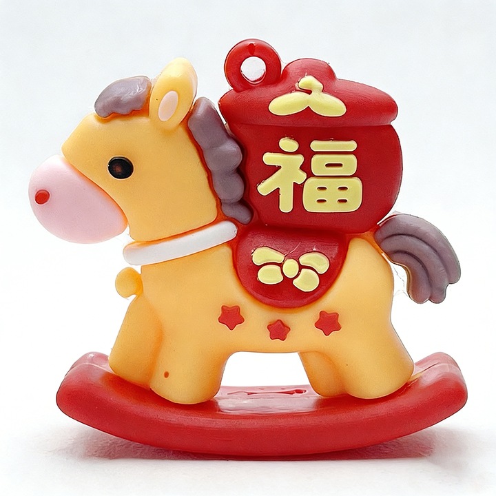 Szerencsés Póni Kulcstartó - Véletlenszerű szállítás - Szerencsehozó Medál (XM 27)