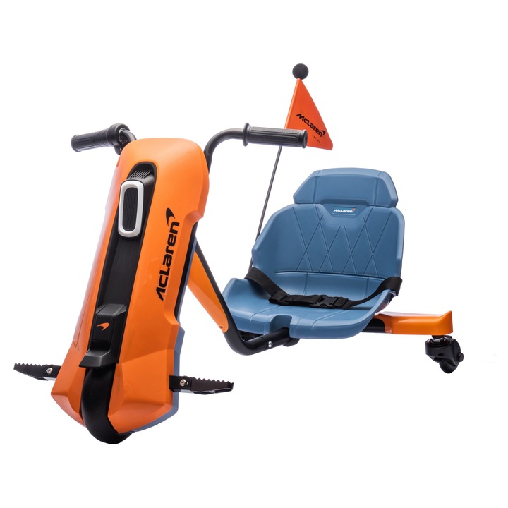 Електрическа количка Premier McLaren, 12V, 1 мотор, функция дрифт, оранжева