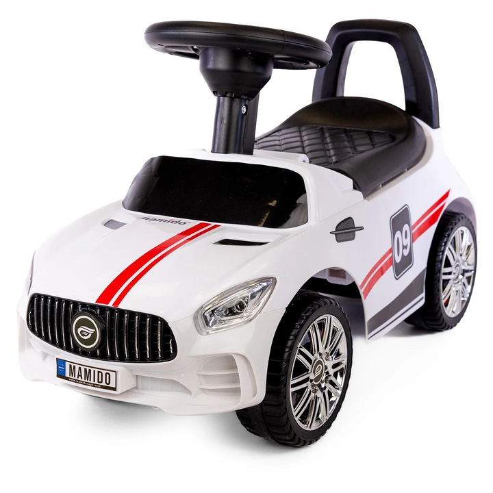 Mamido MT269 gyermek futóbicikli hangeffektekkel, fehér