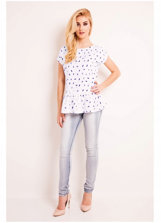 Bluza dama, awama, model L044, alb, marime S