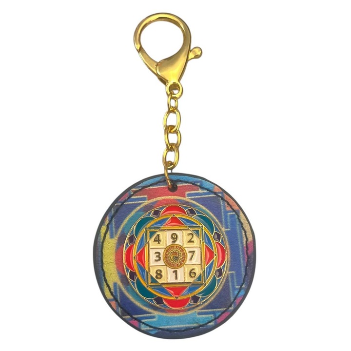 Amuleta GOBI® Feng Shui Lo Shu Magic Square – Talisman pentru Noroc, Echilibru Energetic si Protectie