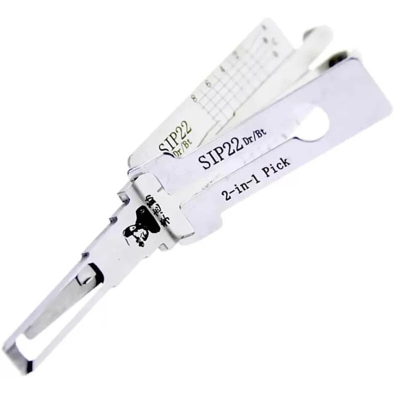 Decodor auto 2-in-1 Lishi SIP22 pentru chei Fiat 500, Alfa Romeo, Iveco ...