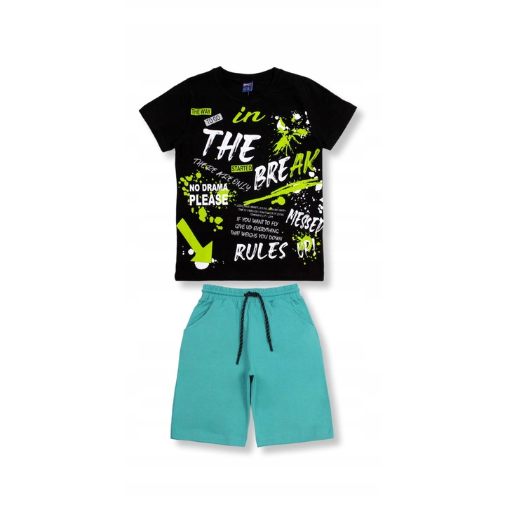 2 Buzunare laterale pantaloni, Negru