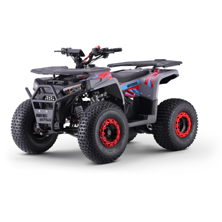 ATV pe benzina pentru copii TEA Sports WARRIOR, rosu-negru, 125 cm³
