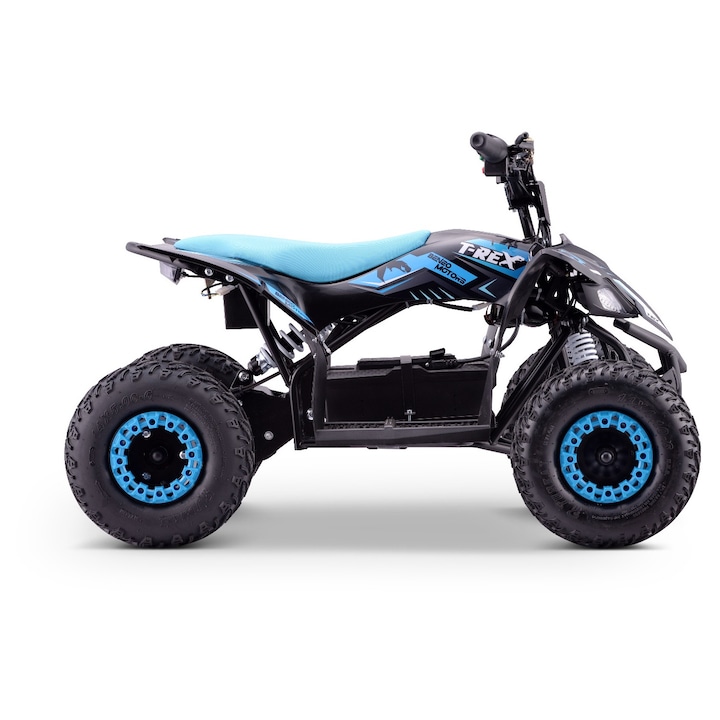 Quad electric pentru copii TEA Sports T-REX albastru - 1300W