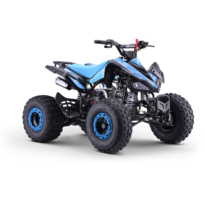Quad pe benzină pentru copii TEA Sports ZXT, albastru, 125 cm³
