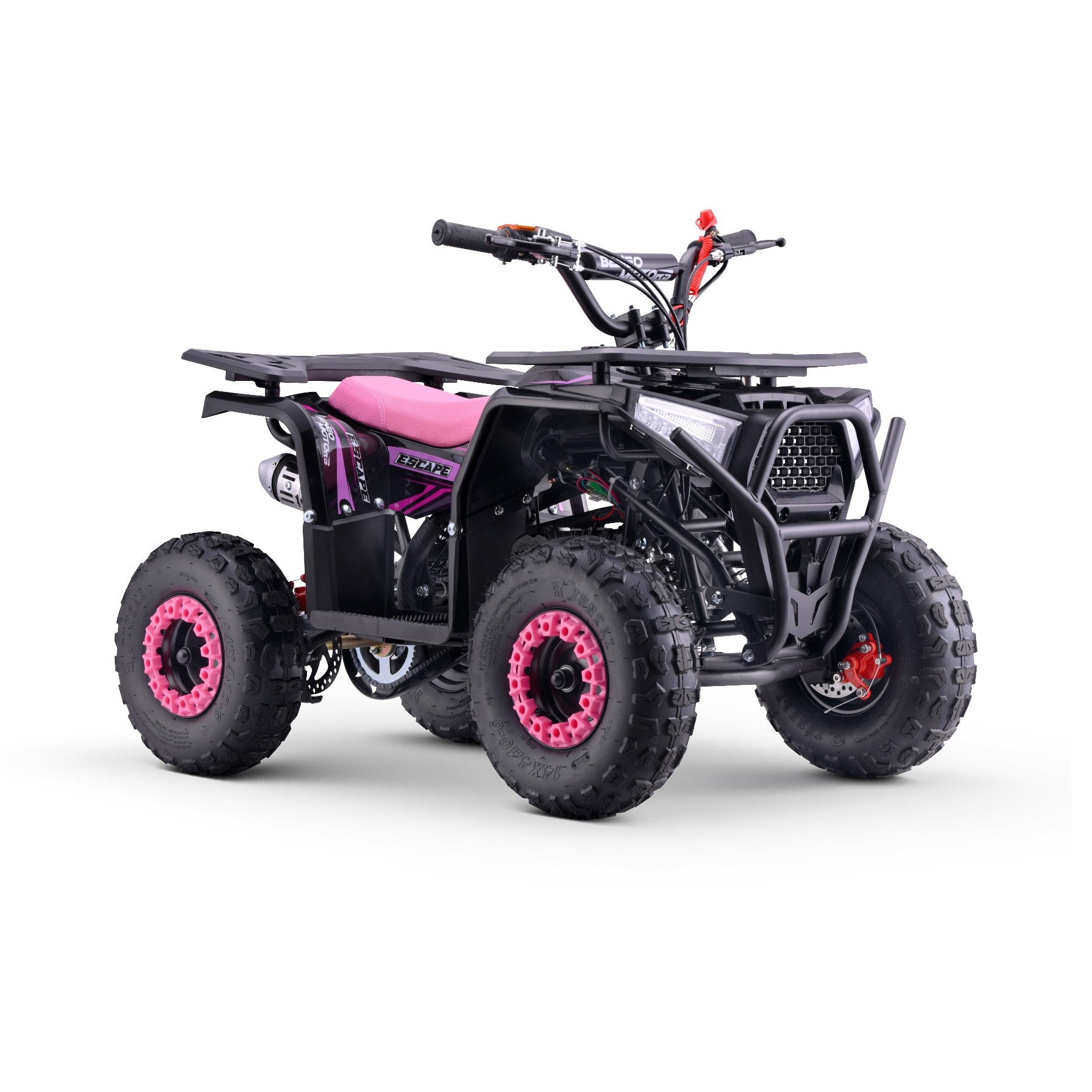 Atv Emag ATV TEA Sports pe benzina pentru copii Motors Escape roz - 49cm3 - eMAG.ro
