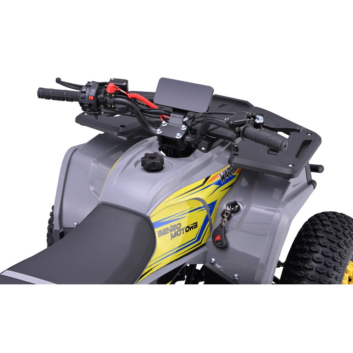 ATV pe benzina pentru copii TEA Sports WARRIOR galben - 125cm3