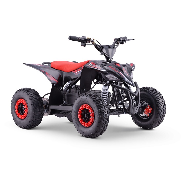 Quad electric pentru copii TEA Sports T-REX rosu - 1300W