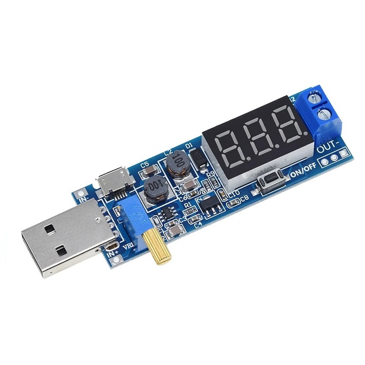 Convertor ridicator de tensiune step-up, DC-DC de la 3.5-12V la 1.2-24V