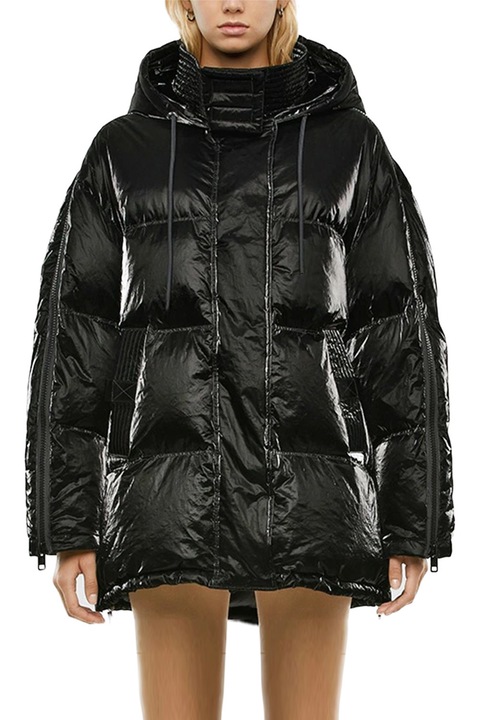 Geaca dama din puf Diesel W-Derk 1001491 16121-41, Căptușeală, Umplutură puf, Oversized, S, Negru