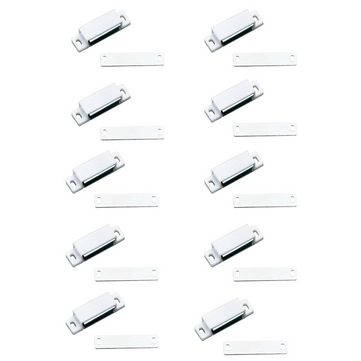 Amortizor magnetic alb / 10 buc