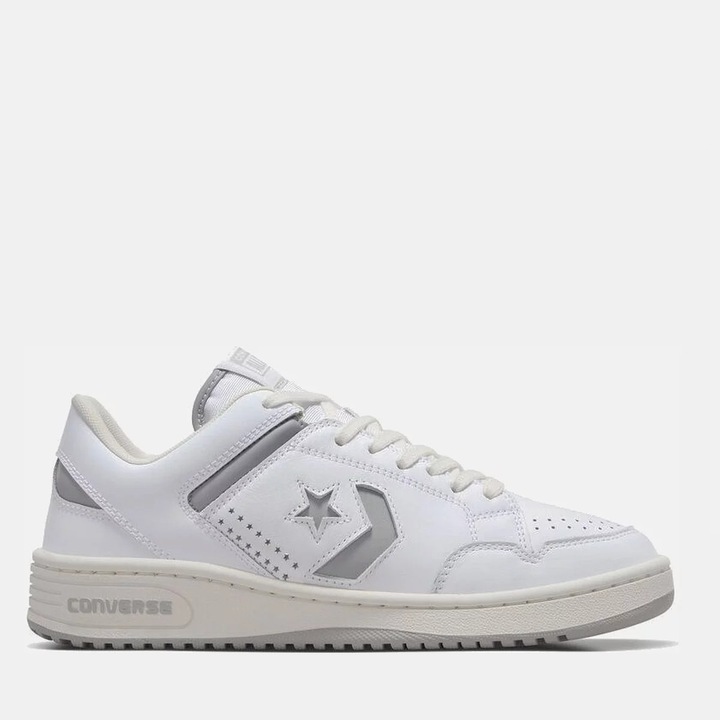 Tenisi barbati, Converse, Weapon Leather, piele sintetica, alb, stil vintage