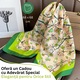 Set cadou pentru femei, 3 Produse premium, CADONIQUE®, Portofel lung din piele naturala, Curea din piele naturala, Esarfa din matase, Ambalate in cutie eleganta exceptionala, Ideie cadouri ideale pentru dama, ea, mama, iubita, sotie, nasa, Verde/Maro