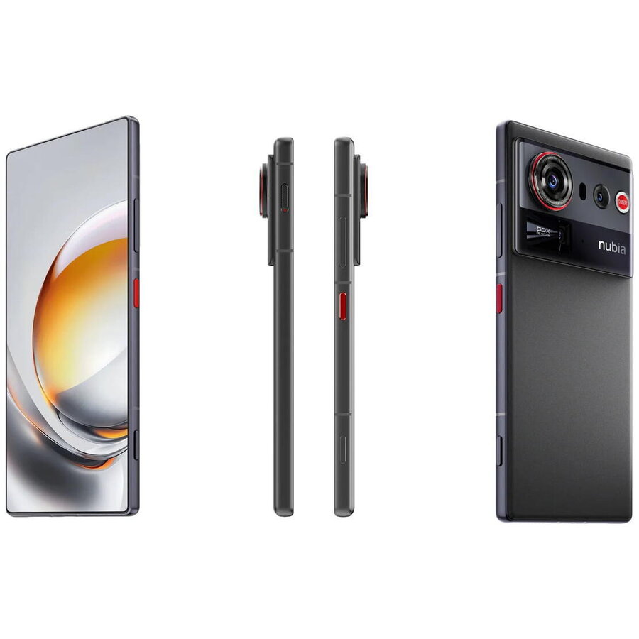 Telefon Mobil ZTE nubia Z80 Ultra, 5G, Dual SIM, Procesor Snapdragon 8 Elite, Ecran AMOLED 6.85", 16GB RAM, 1TB Flash, Negru