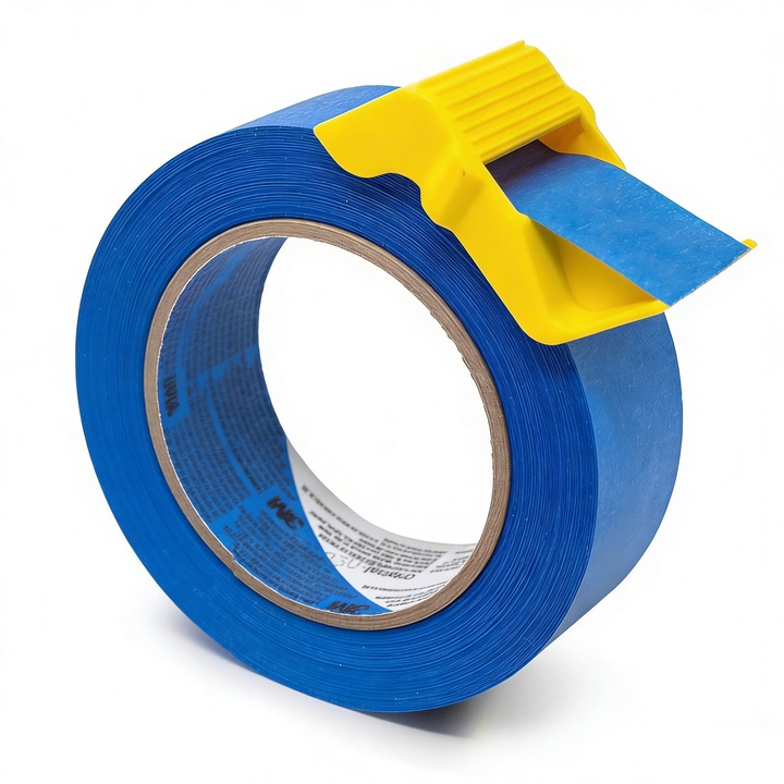 Cutter mic de banda, set de 3 piese, potrivit pentru latimi de 1 inch,1 1/2 inch si 2 inch, accesorii DIY pentru vopsire, unealta de taiere banda pentru pictura pentru zugrav si artizan