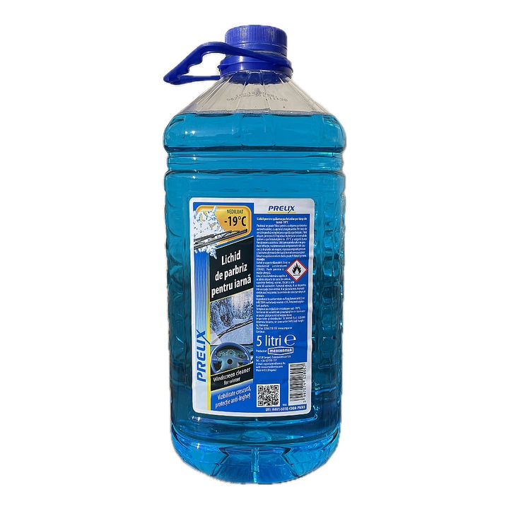 Lichid spalare parbriz iarna -19C° 5L Prelix
