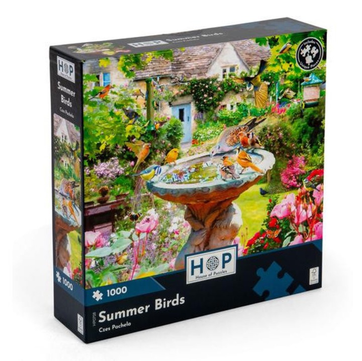 House of Puzzles 1000 db-os puzzle - Summer Birds (0728)