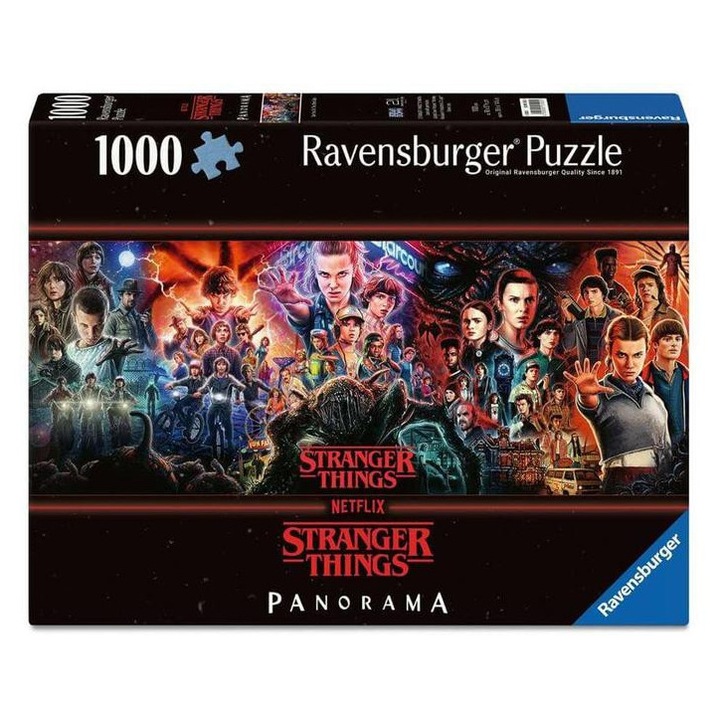 Ravensburger 1000 db-os Panoráma puzzle - Stranger Things (12001502)