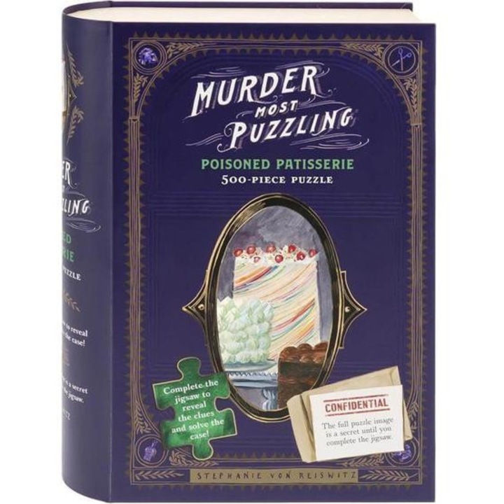 Galison 500 db-os puzzle - Murder Most Puzzling Poisoned Patisserie (35769)