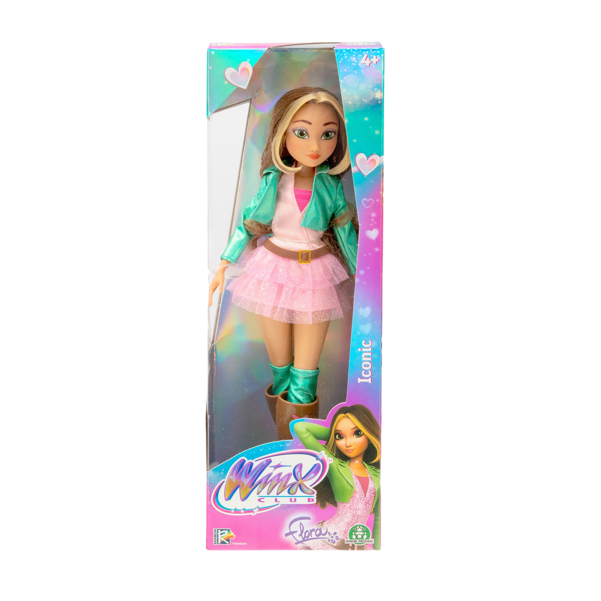 Papusa Winx Iconic, Flora, 27 cm