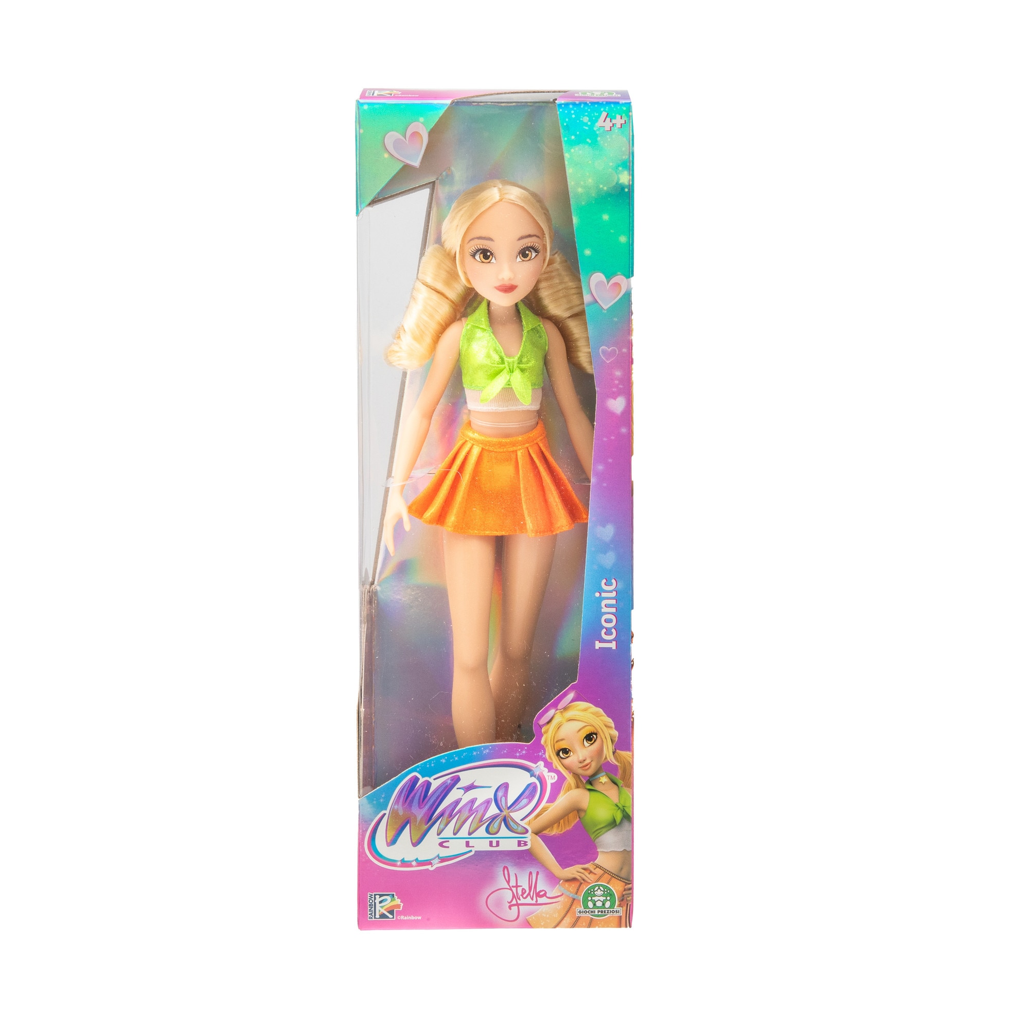 Papusa Winx Iconic, Stella, 27 cm