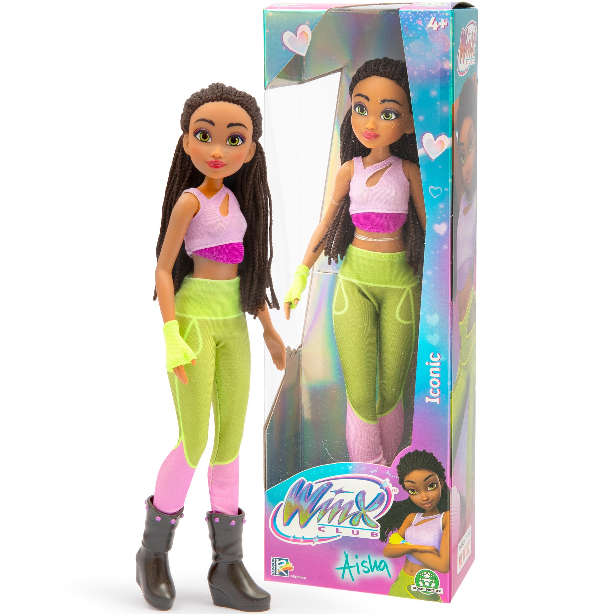 Papusa Winx Iconic, Aisha, 27 cm