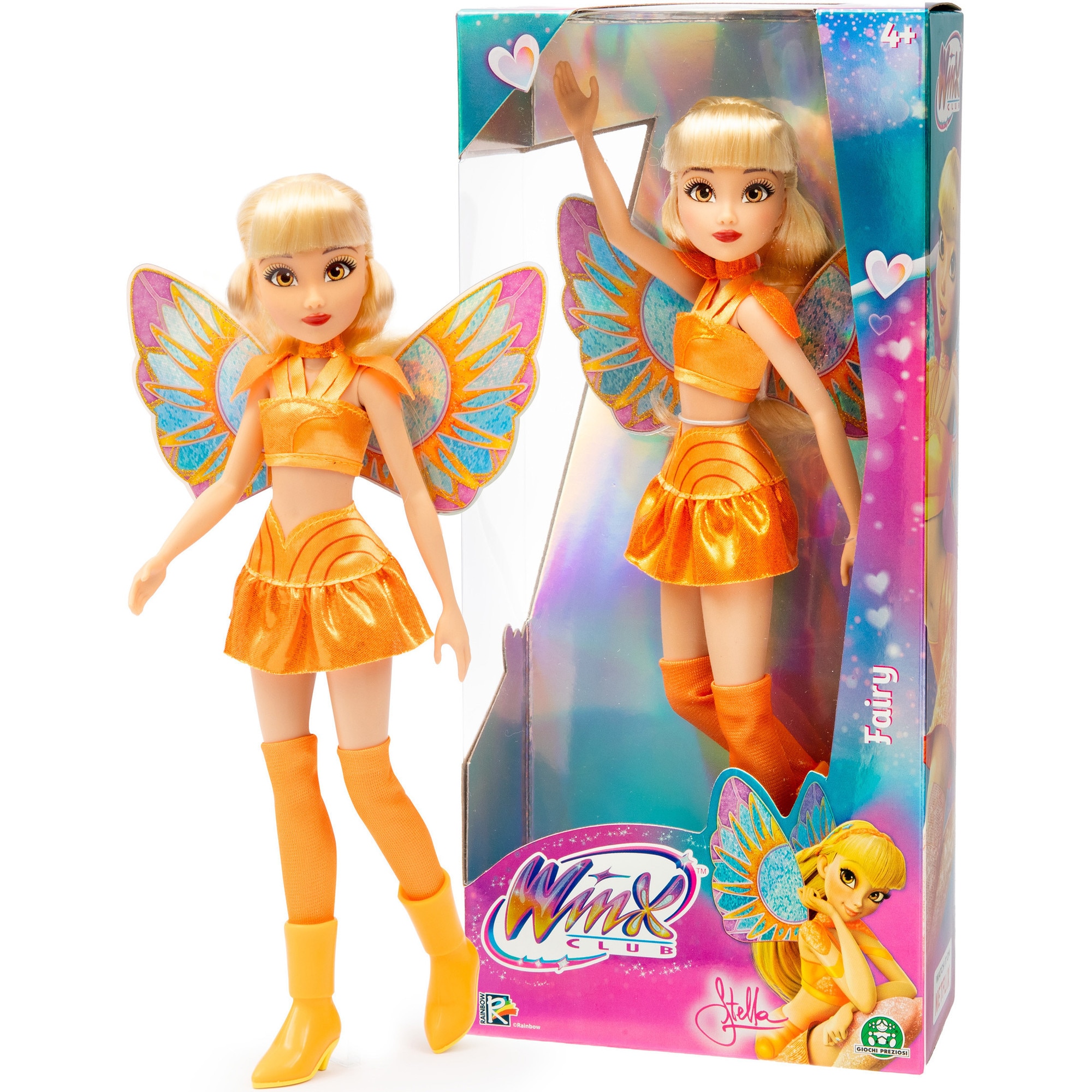 Papusa Winx Fairy, Stella, 27 cm