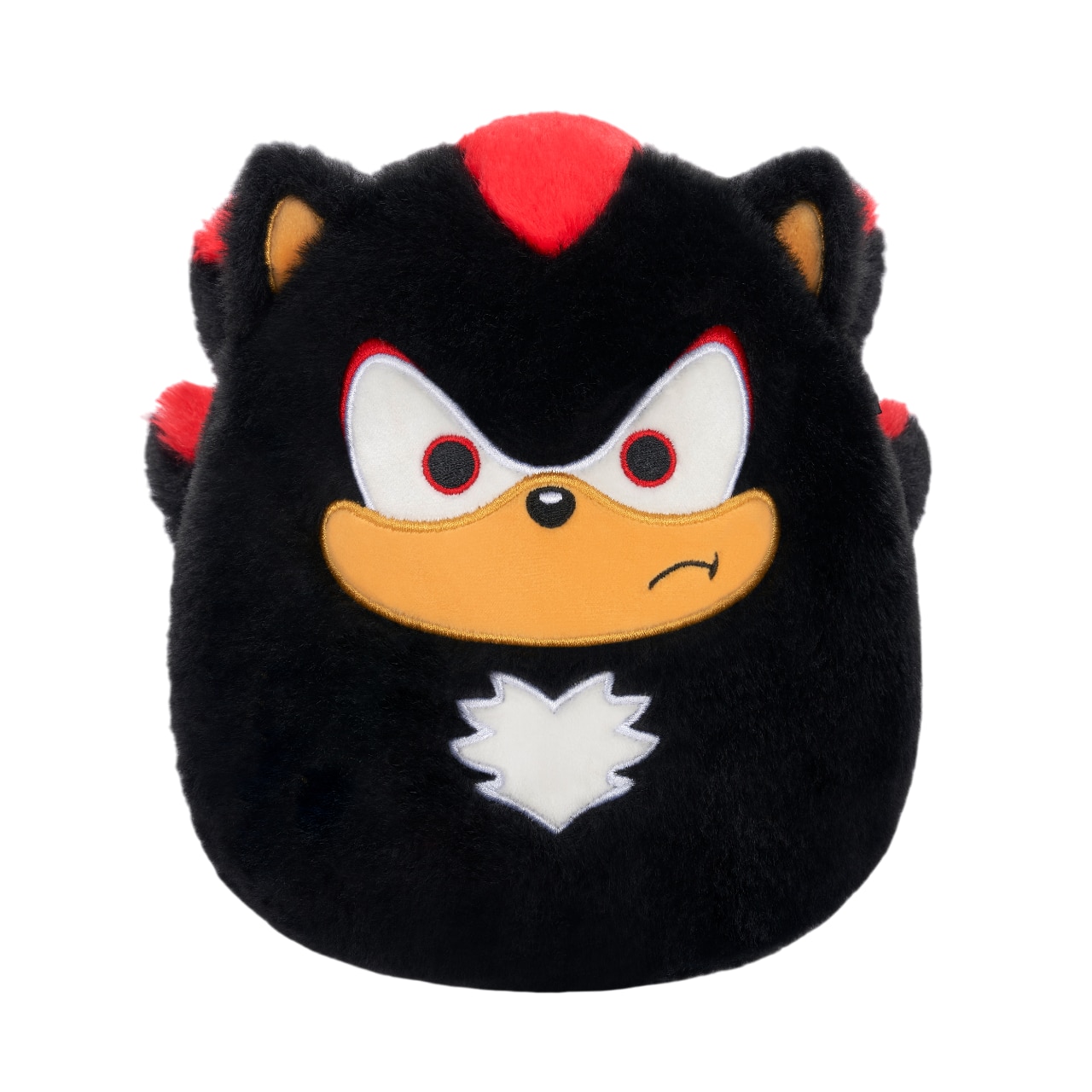 Jucarie de plus Squishmallows Fuzzamallows - Shadow, 20 cm
