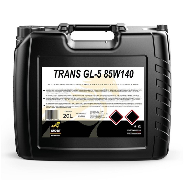 Kross Trans Gl-5 85w140 - 20l