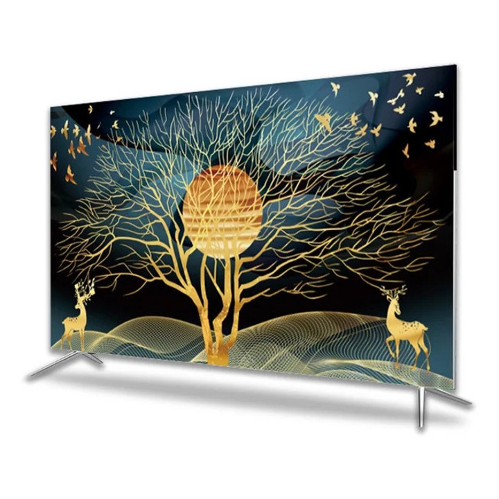 Husa de protectie impotriva prafului pentru TV LCD de 65 inch, set 1 buc, material textil