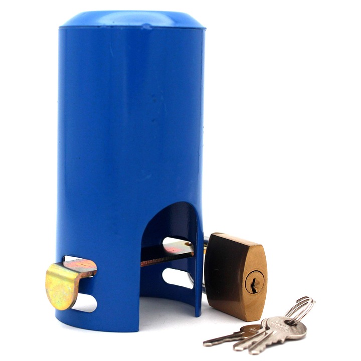 Capac de protectie pentru robinet exterior, constructie din otel inoxidabil, rezistent la intemperii, instalare usoara