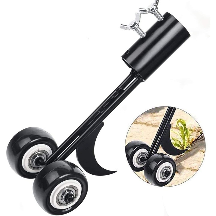 Fűgyomláló eszköz, 1 gyomláló fej, rozsdamentes acél, 29mm