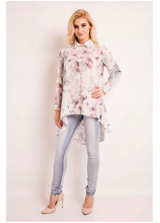 Cămașă Awama, multicolor, mărimea, Crem