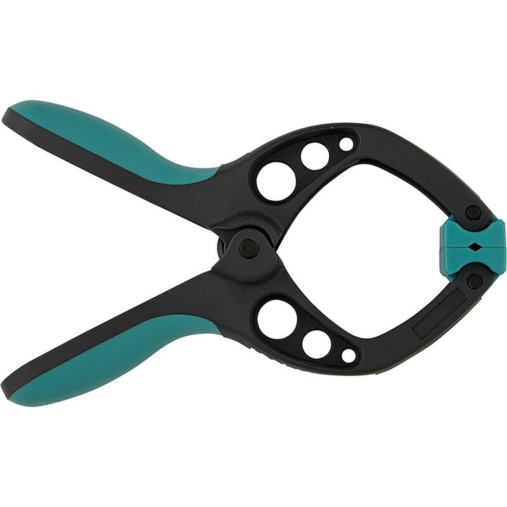 Wolfcraft rugós szorító, 40 mm, rögzítéshez, műanyag, 1 db-os készlet