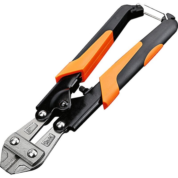 Клещи мини за рязане, 215мм, CR-V, гумена дръжка TPR, 1 брой