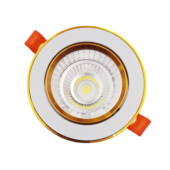 Spot LED incastrat, aluminiu, 3W, 4000K, pentru iluminat comercial