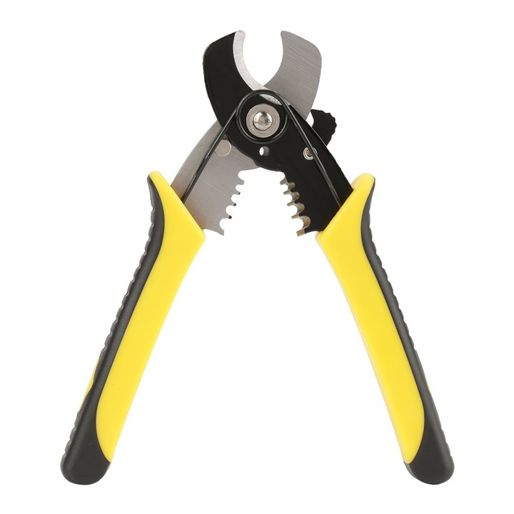 Клещи 2-в-1, функция за рязане и оголване, манганова стомана 65#, противоплъзгаща дръжка, компактни размери
