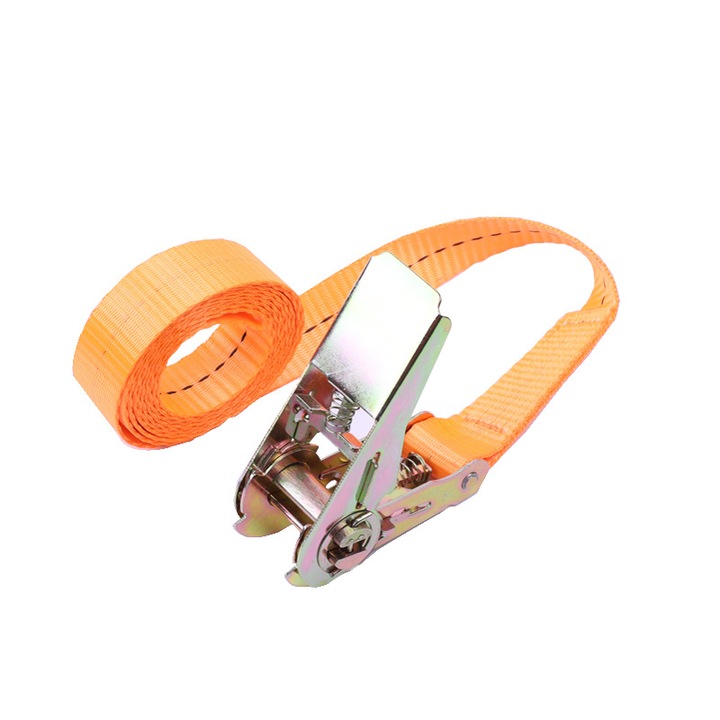 Curea de prindere 800kg 6m, 25mm, cu maner metalic, rezistenta, fara plastic