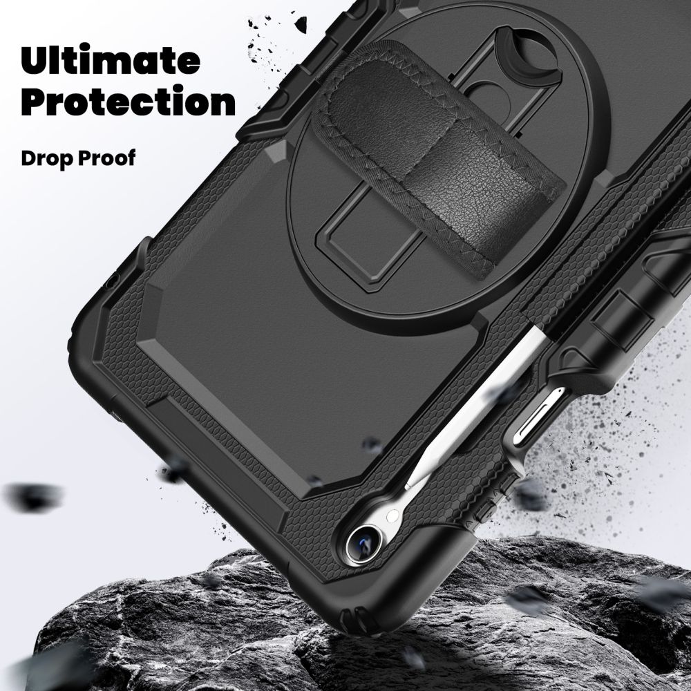 Carcasa Tech-Protect Solid compatibila cu Samsung Galaxy Tab S11, 11 inch, Negru