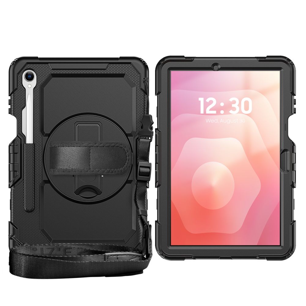 Carcasa Tech-Protect Solid compatibila cu Samsung Galaxy Tab S11, 11 inch, Negru
