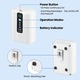 Pompa de aer pentru acvariu, Bedee®, 48 GPH/3.0 LPM, Pompa de oxigen reincarcabila cu doua moduri, Pana la 60 de galoane, moduri de alimentare duala, 2600mAh