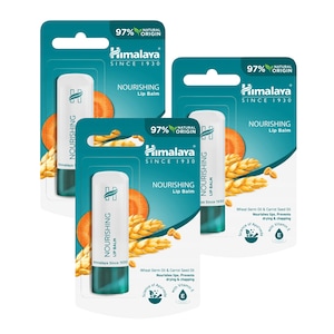 Set 3x Balsam de buze Himalaya, solid, translucente, 3x4.5 g