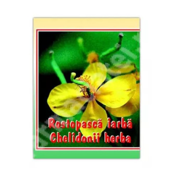 Ceai Rostopasca 50g, detoxifiant, sustine sanatatea ficatului