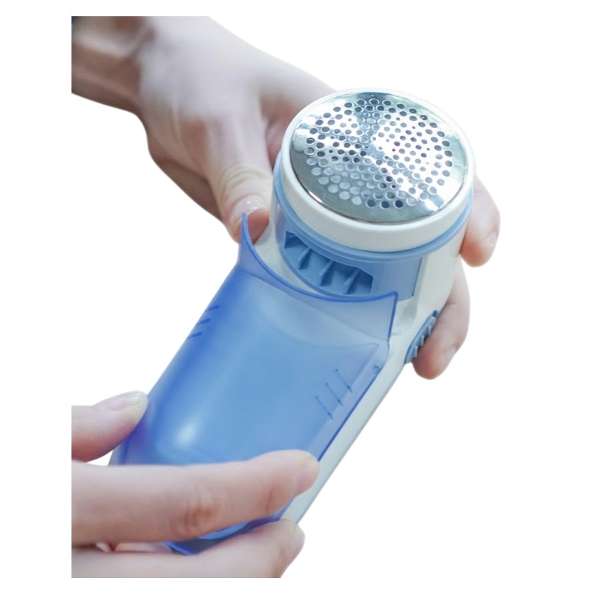 Aparat de curatat scame, 3 W putere, 200 g greutate, 2 ore functionare pe baterii