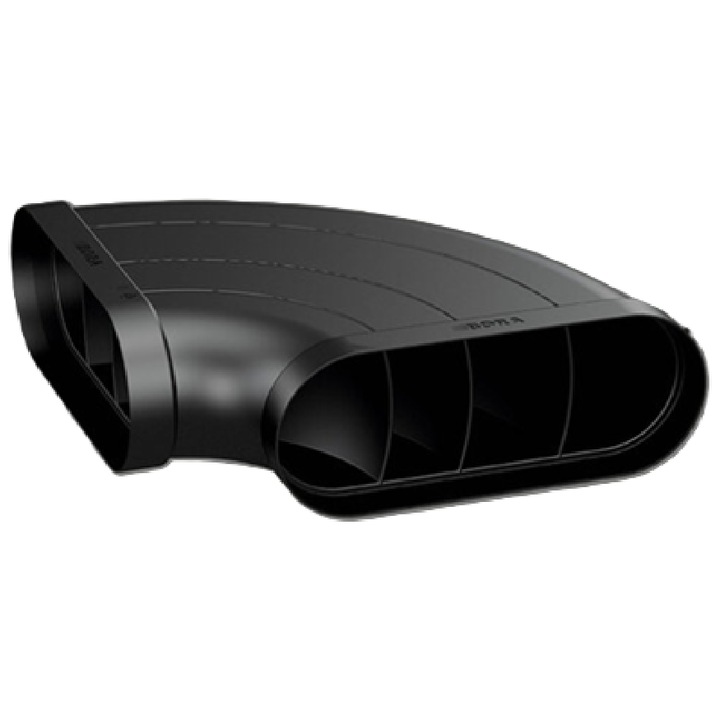 Cot plat 90° EFBH90/1, Ecotube, BORA